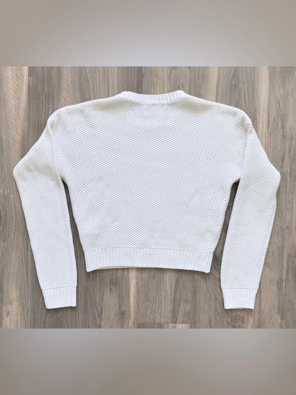 Hollister ivory sweater